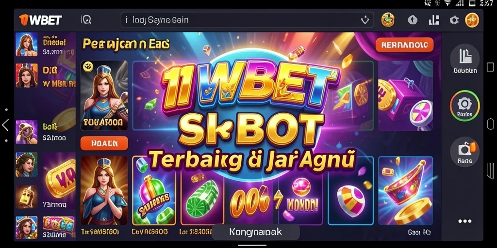 Tampilan gameplay Slot di 11WBET yang menarik dan penuh warna.