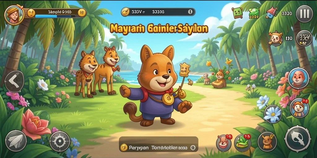 Tangkapan layar gameplay 333V yang menunjukkan tantangan seru.