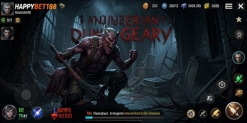 Tampilan menyeramkan dalam gameplay <strong>HAPPYBET188</strong> yang menegangkan.