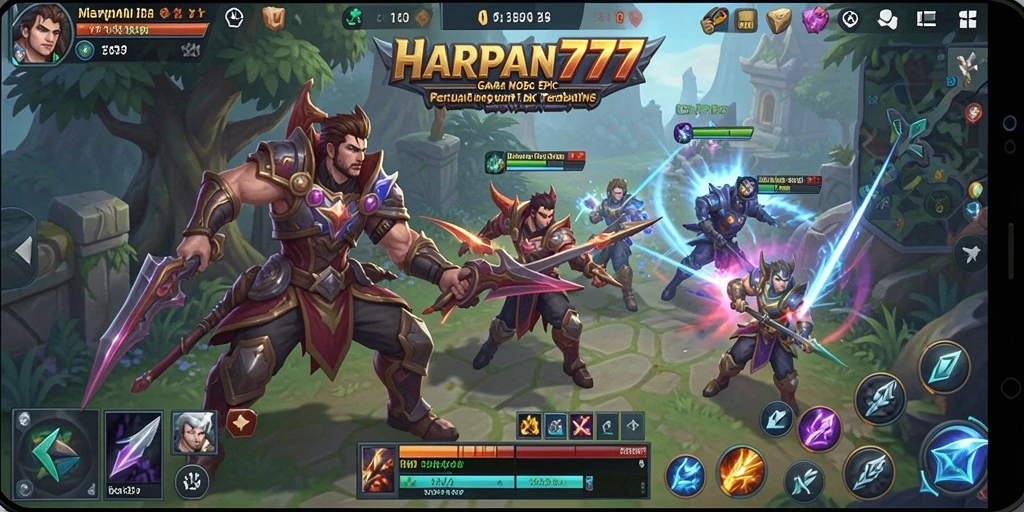 Screenshot gameplay HARAPAN777 yang menegangkan dan strategis.