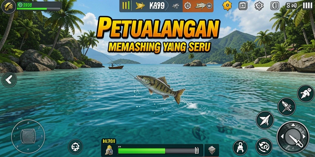 Tangkapan ikan besar dalam permainan KA789.