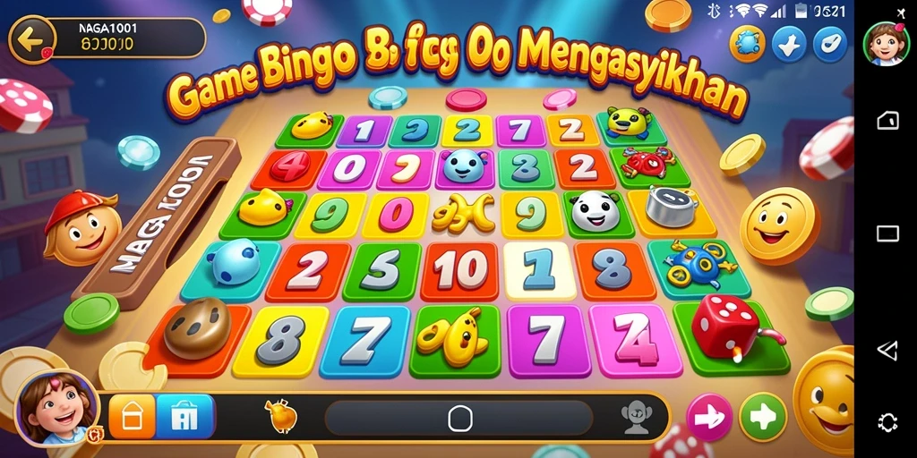Tampilan gameplay yang seru dan interaktif dari NAGA1001.