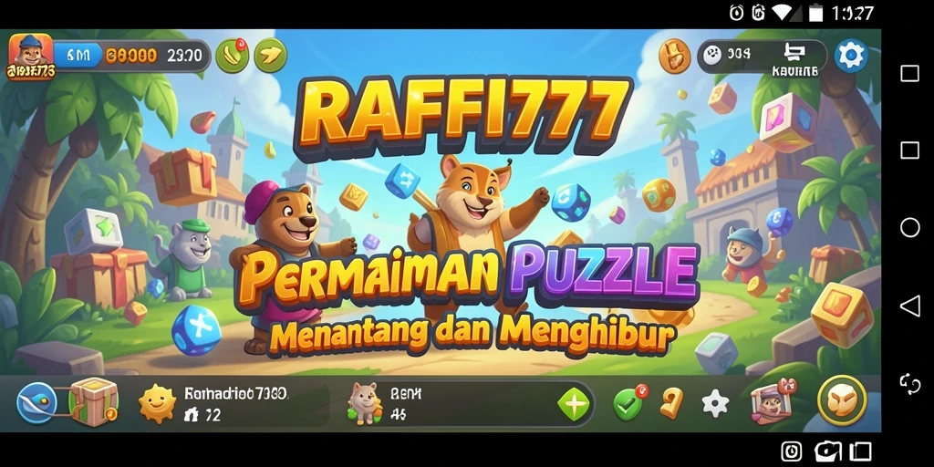 Tampilan gameplay RAFFI777 yang menarik dan menantang.