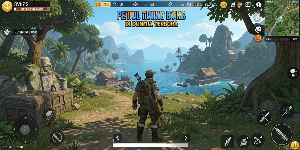 Gameplay RVIP5 dengan eksplorasi dunia terbuka yang menakjubkan.