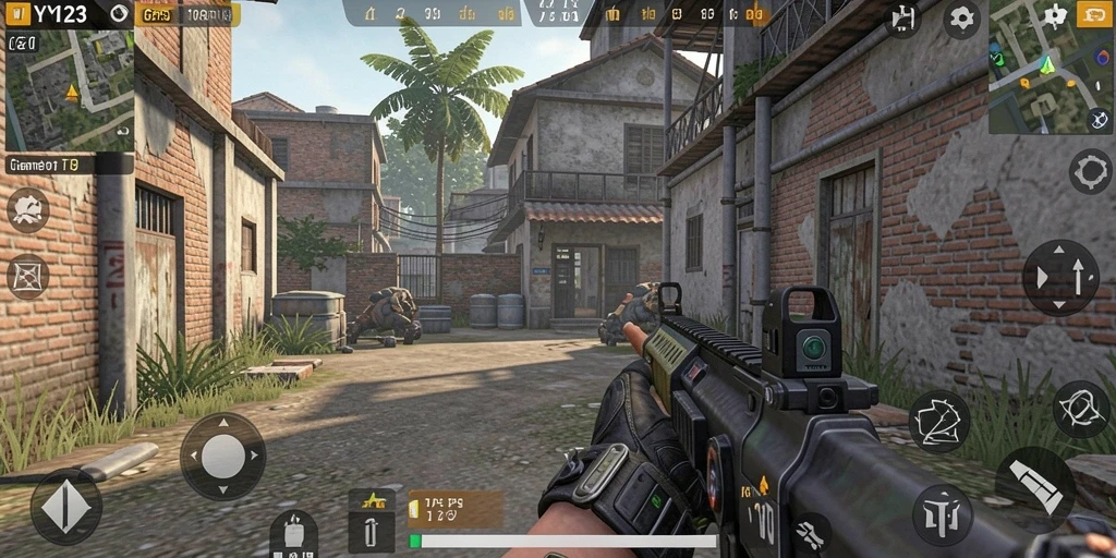 Gameplay intens di YY123 dengan aksi TPS yang menegangkan.